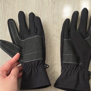 Black Men’s Winter Touchscreen Gloves